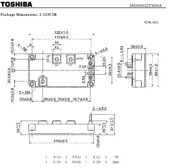 

Free Shipping NEW MG600J2YS60A MODULE