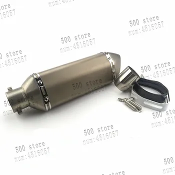 

Universal Motorcycle Exhaust Pipe Muffler System Racing Escape Moto ATV Scooter KTM Pit Bike For YAMAHA Kawasaki