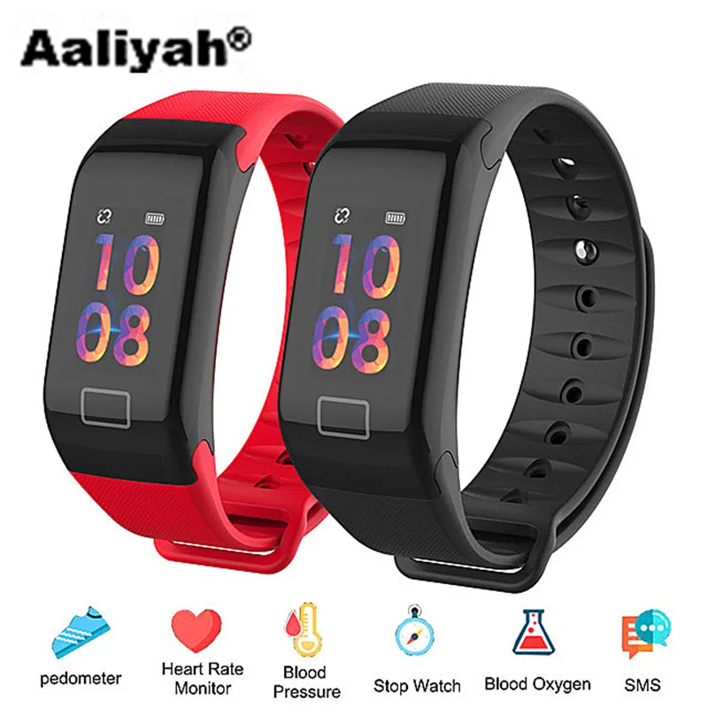 

[Aaliyah] Smart Watch Bracelet Blood Pressure Fitness Bracelet Heart Rate Smart Bracelet Health Activity Tracker Wristband