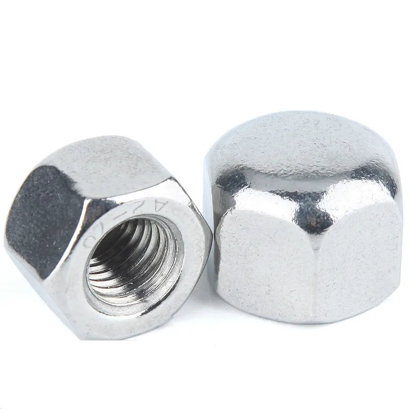 6 mm M6 A2 Acciaio INOX CUPOLA DADI a cupola Dadi esagonali DIN 1587