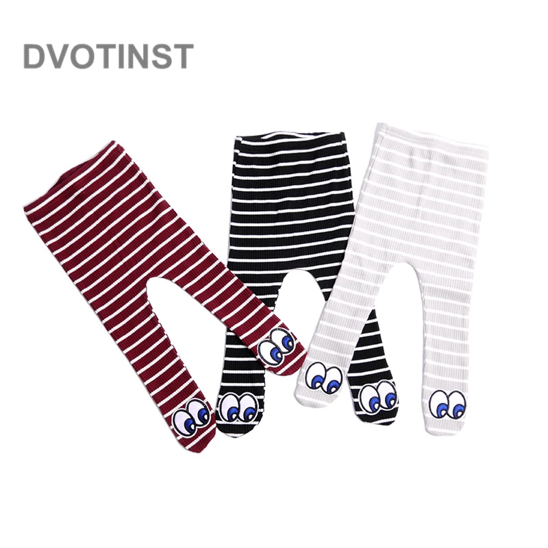 

Dvotinst Newborn Baby Boy&Girl Clothes Big Eyes Warm Fashion Cotton Infant Tights Toddler Leggings Sock Kids Trousers Pantyhose