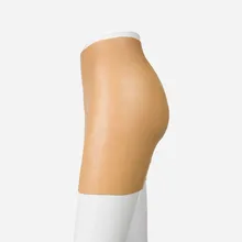 Triangle or Quadrangle Full Silicone Vagina Panty Realistic Vagina for Crossdresser TG DG Cosplay Men Bodysuit Synthetic Leather