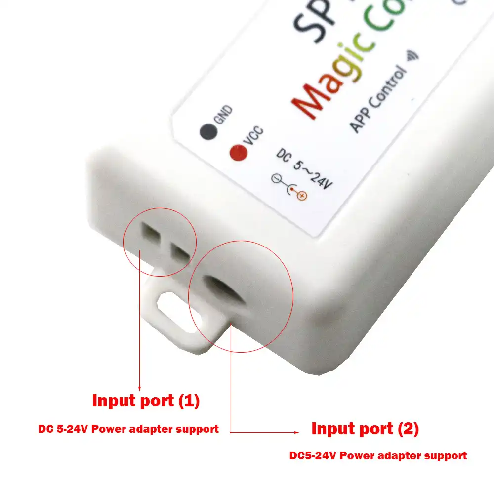 SP105E Bluetooth Magic Color Controller pour WS2812b WS2811 Bande DEL Feux