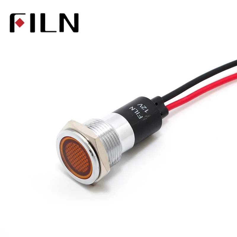 metal 24v indicator light