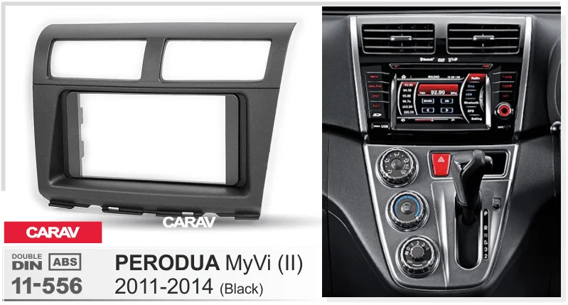 CARAV 11-554 Car Radio Installation Trim Fascia Panel