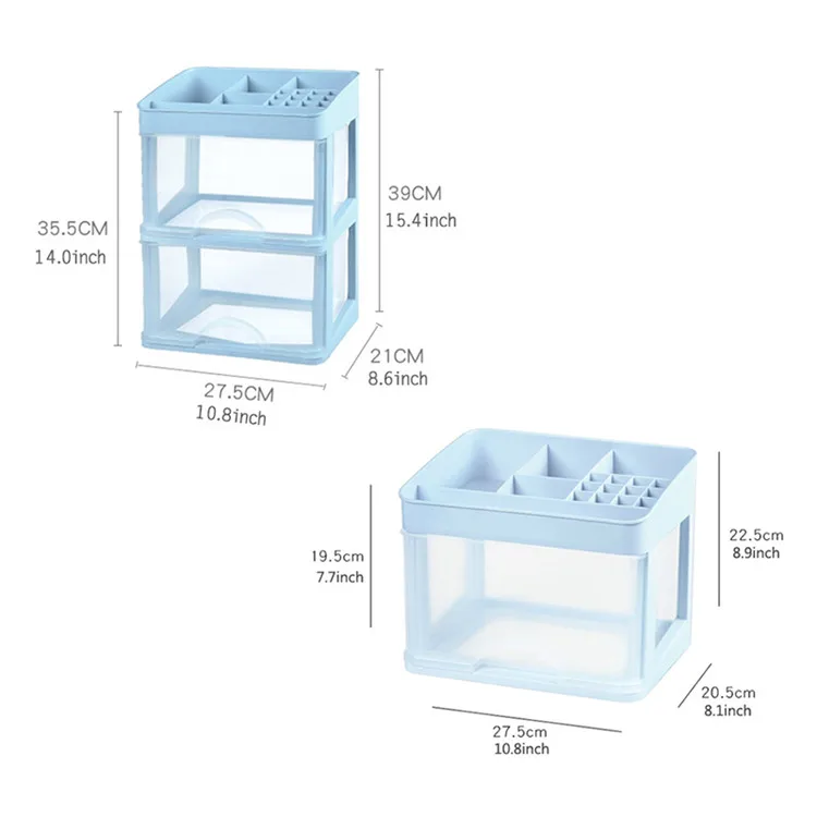 Органайзер для макияжа, пластиковые ящики, коробка для хранения косметики, чехол для ювелирных изделий, держатель для лака для ногтей, настольный контейнер, аксессуары