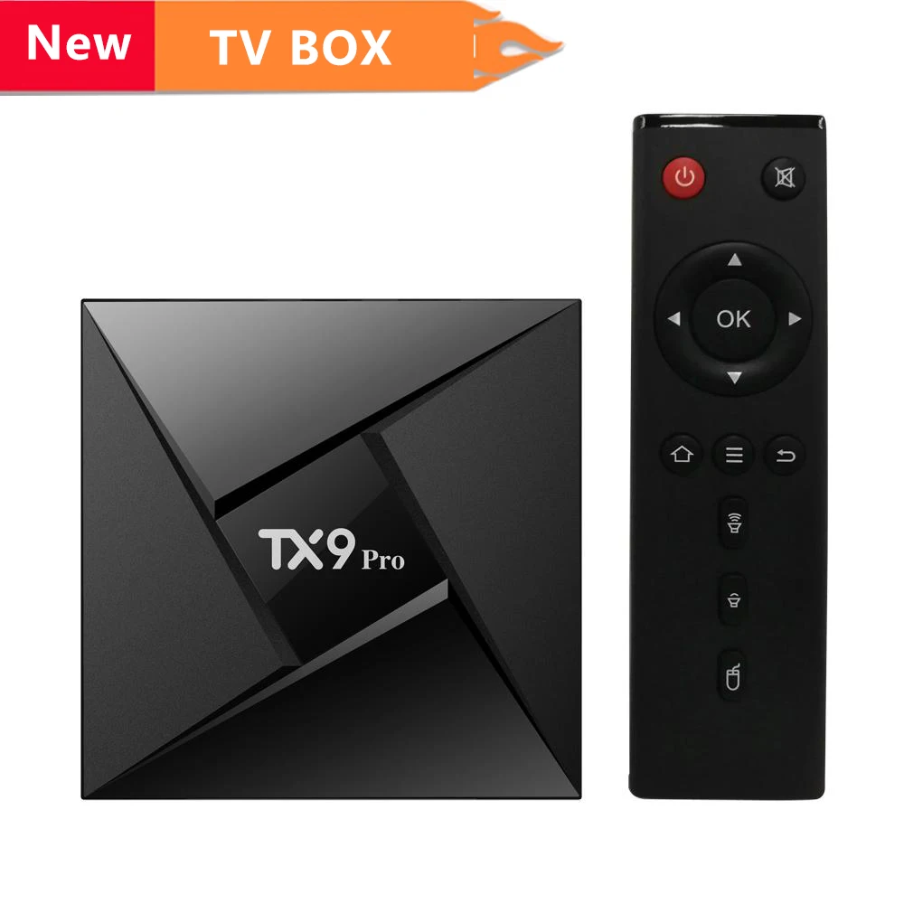 

Android 7.1 TX9 Pro TV Box Amlogic S912 Octa-core CPU Set-top TV Box 3GB 32G Bluetooth 4.1 1000M LAN Smart TV Box