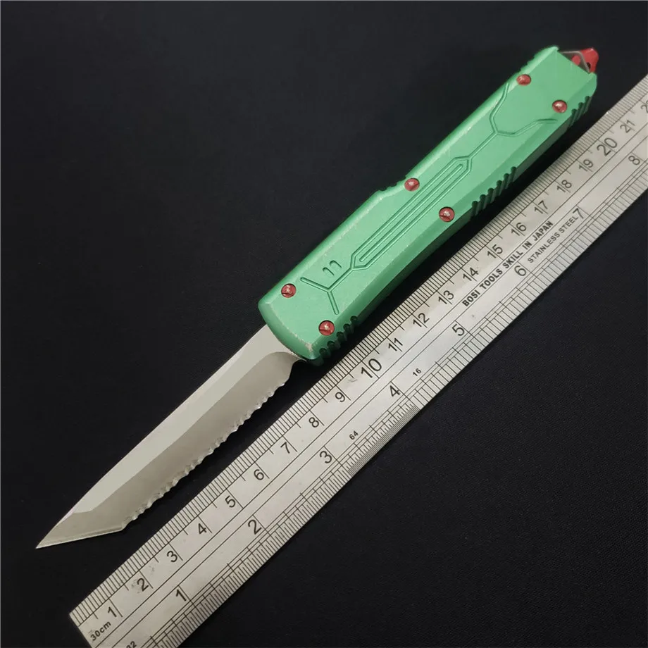 

Gryan Store MiRo Fixed Blade Knives D2 Blade T-6061 Handle Outdoor Survival Tactical Camping Pocket Knife Utility EDC Tools