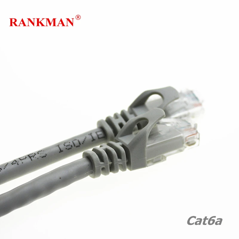 

Rankman Network Cable Cat6a Lan UTP Line RJ45 Cable Ethernet 10Gbps Patch Cord for Router PC