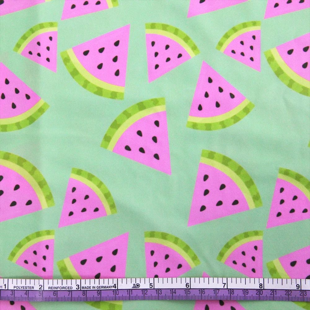 

David accessories 50*145cm watermelon 4 ways stretch knit fabric for Tissue Kids Bedding textile for Sewing Tilda Doll,51257