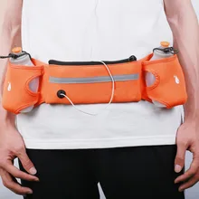 Для женщин Для мужчин Спорт Велоспорт Спортивная сумка Фитнес бег ходьба пояс Сумка пакет с двумя 2 чайники бутылки горшок держатель подставка