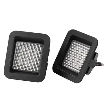 

2pcs LED License Plate Lights 6000K White Light Tag Lamps Direct Lnstallation High Luminescent Purity for Ford F150 2015-2019