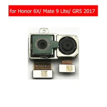 Для huawei Honor 6X/GR5 /mate 9 Lite задняя камера основной облицовочный модуль Большой Модуль задней камеры гибкий кабель запасные части