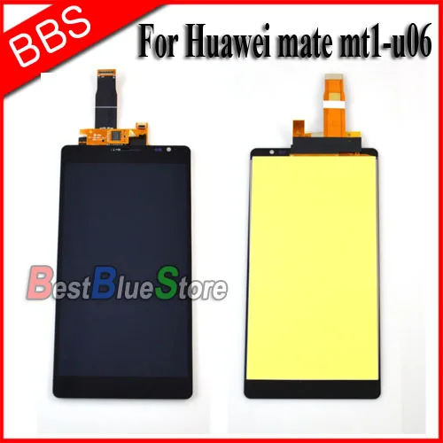 Черный для Huawei Ascend Mate MT1 U06 ЖК дисплей + сенсорный экран с планшета Ассамблеи