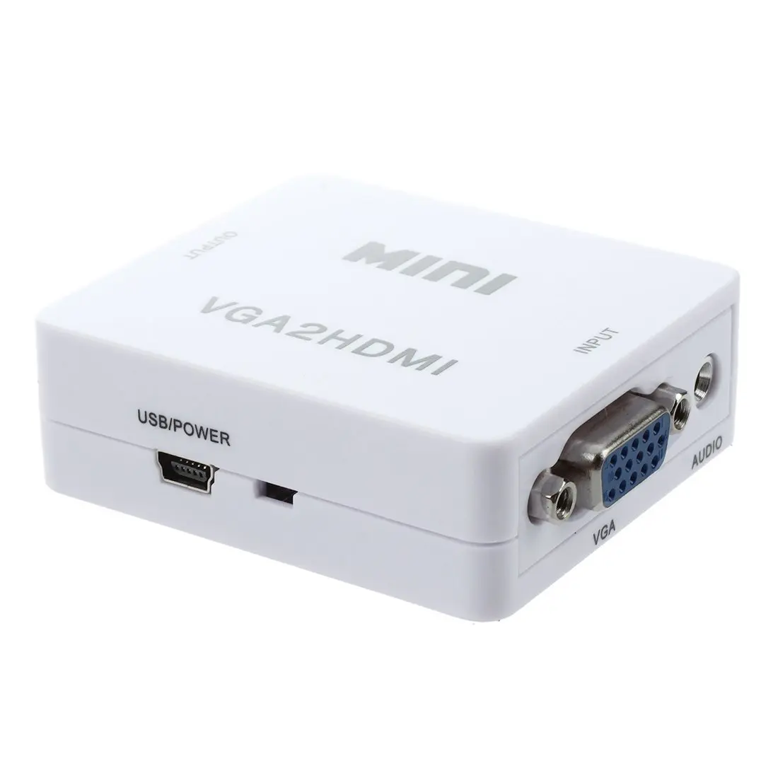 2 шт MOOL VGA к HDMI конвертер адаптер