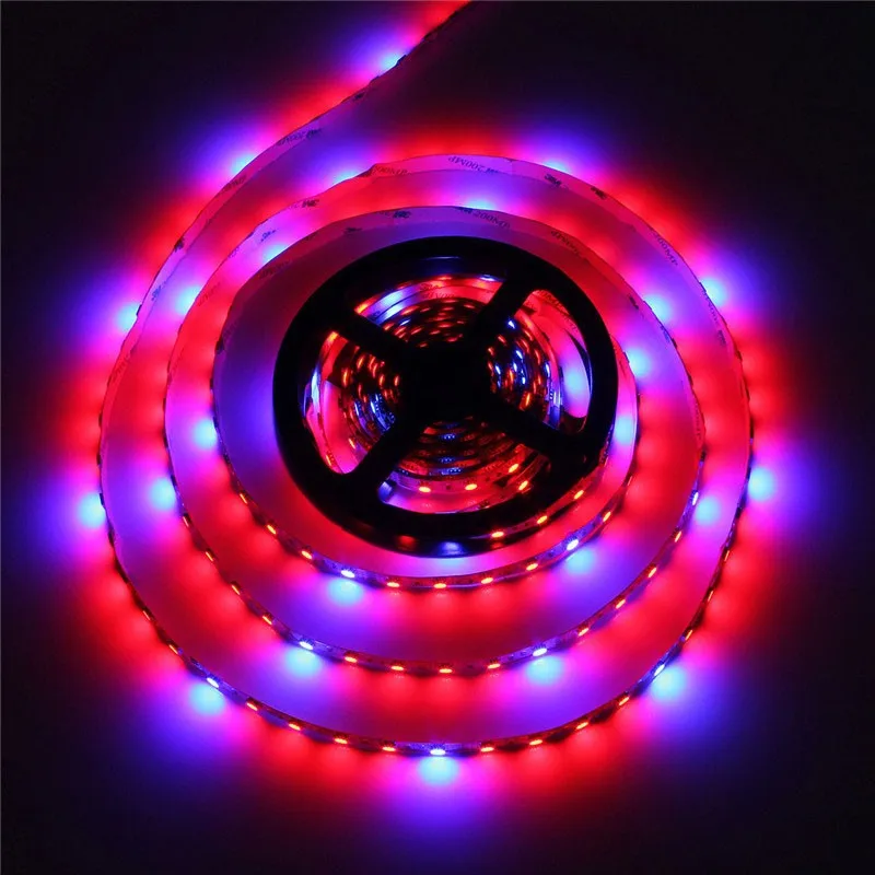 

SMD5050 Led Plant Grow Strip Light Waterproof Flexible Strip Tape Light 5 Red 1 Blue Aquarium Hydroponic Plant Grow 1M to 5M