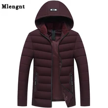 Новое поступление, большие размеры, XL-5XL, толстовка с капюшоном, зимняя мужская куртка, утолщенная, повседневная, с хлопковой подкладкой, пальто, осенние мужские парки, HMY30