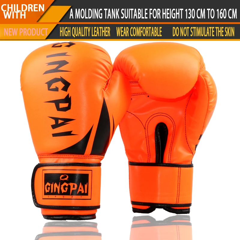 

PU Boxing Gloves Men Women Kids Kick Tuay Thai Training Equipment Punch Boxing Gloves