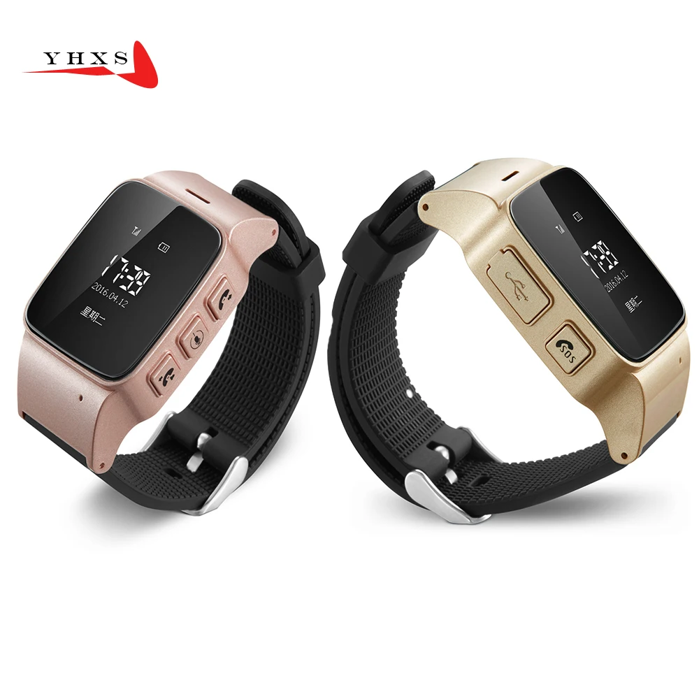 Smart GPS LBS Tracker Watch for Elderly People Children Wristwatch with SOS Call Safe Anti Lost
