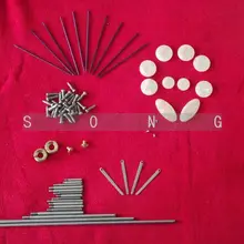 Альт-саксофон запчасти ролики винты Спрингс и Основные кнопки вставками