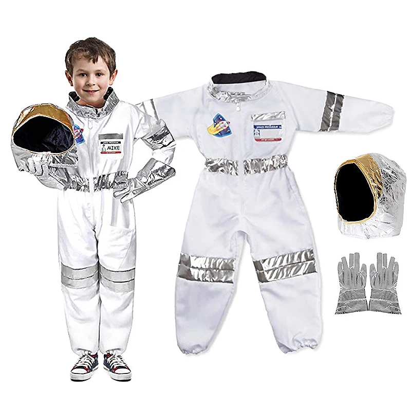 Baratos Disfraz de astronauta para chico disfraz de Halloween rol interestelar para niños y niñas Spaceman traje de Carnaval para niños