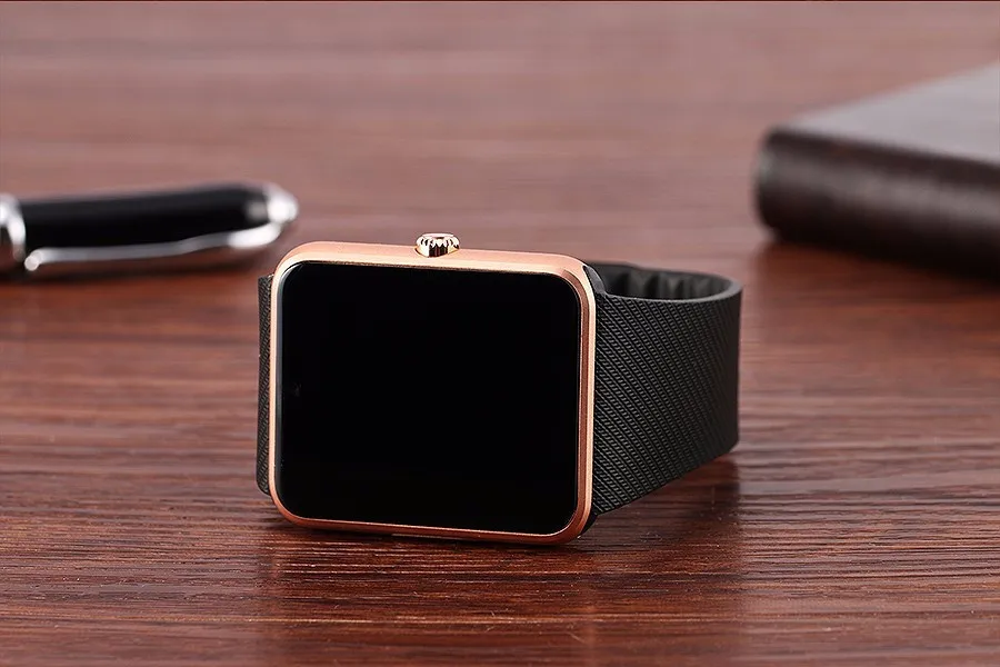 Bluetooth Smart смарт часы мужские GT08 часы телефон Smartwatch Gt08 сим-карты TF карты Камера Smart Часы для Apple Watch Iphone 7 6 6s Android смартфон часы умные