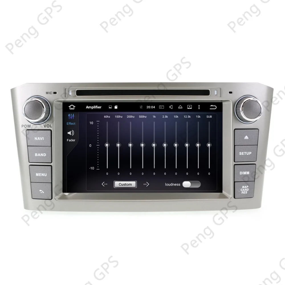 Clearance Android 9.0 Car DVD player GPS Navigation Multimedia Stereo For Toyota Avensis T25 2002-2008 Bluetooth Radio Audio Headunit 13