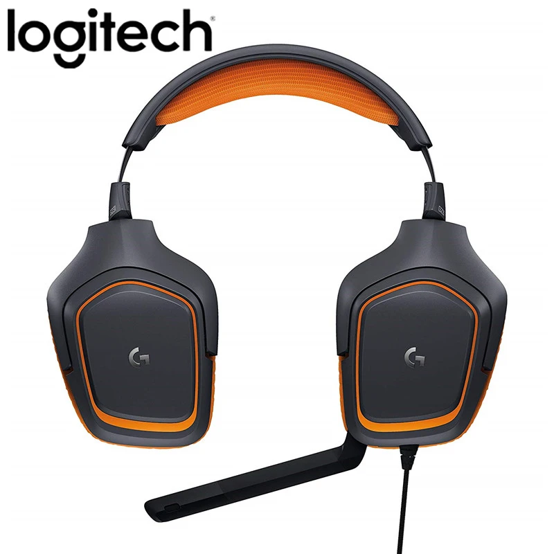 logitech G231 стерео игровая гарнитура Шум bluetooth-наушники с системой снижения уровня микрофон 3,5 мм штекер Compatibel ПК/консоль для Xbox One PS4