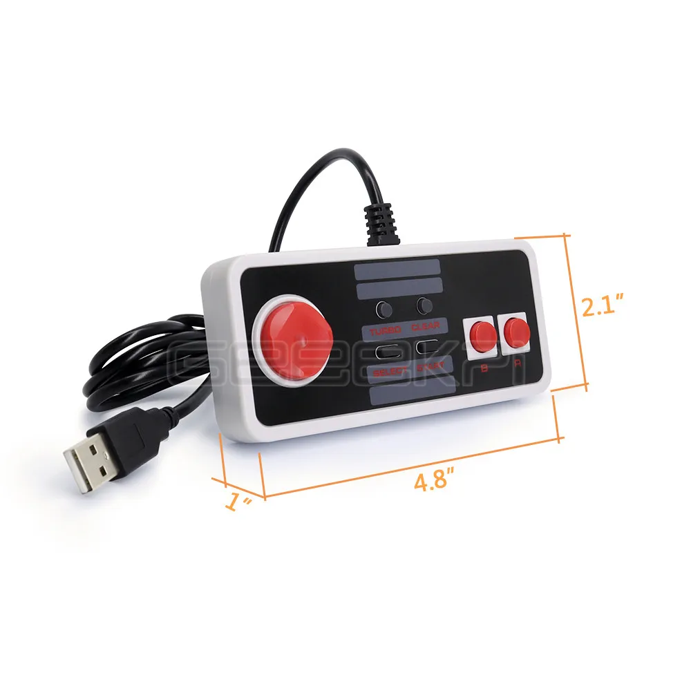 Проводной USB геймпад GeeekPi игровой контроллер Turbo Edition для Raspberry Pi/PC/Mac аппаратные