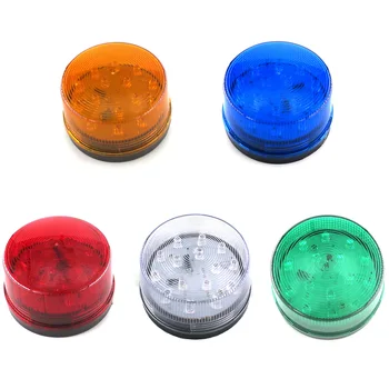 

1pc DC 12V LED Lamp Waterproof Strobe Warning Lamp Industrial Signal Warning Indicator Security Alarm Light