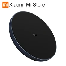 Беспроводное зарядное устройство Xiao mi Qi умное быстрое зарядное устройство type-C быстрое зарядное устройство 10 Вт для iphone XS Max mi 9 mi x 3 для samsung S10
