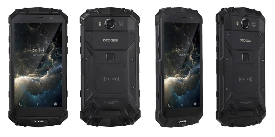 IP68 DOOGEE S60 Helio P25 Восьмиядерный 6 ГБ 64 Гб Смартфон 5,2 дюймов FHD 5580 мАч водонепроницаемый МП мобильный телефон