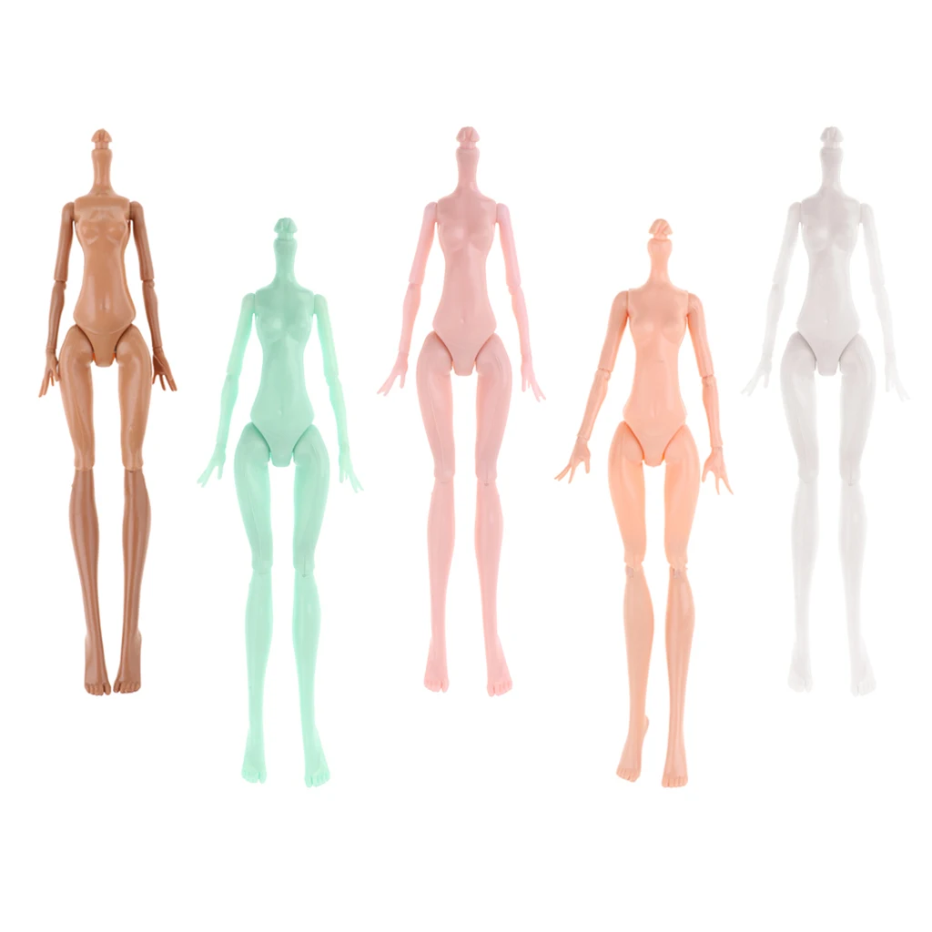 Stylish Doll Body Modern Ball Jointed Girl Dolls Model Toy For Monster High Dolls 5 Pieces Mixed Skin Tone Custom Accessories