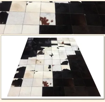 

2018 free shipping 1 piece via DHL 100% natural genuine cowhide 3m carpets