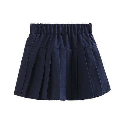 tutu skirt Girls Pleated Skirts Kids School Uniform Elasticated Skirt ...