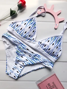

2017 Floral Printed Swimsuit Bathing Suit Swimwear Beachwear Tankini For Women