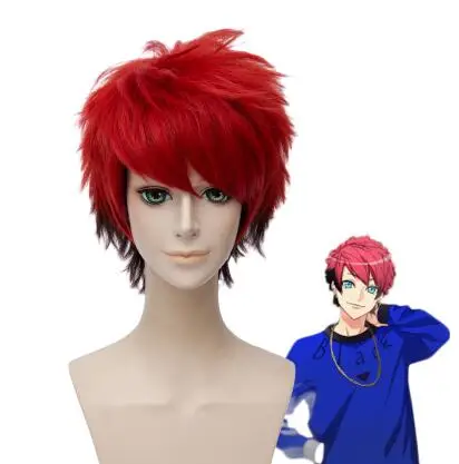 (Alice-Wig 060) Термостойкий волокнистый парик из синтетических волос аниме A3! Парик