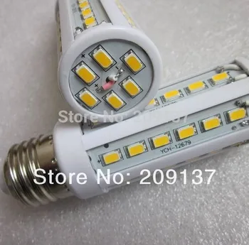 

SMD 5730 E27 B22 LED 12V 10W LED bulb lamp 42leds,Warm white/white LED Corn Bulb Light,free shipping