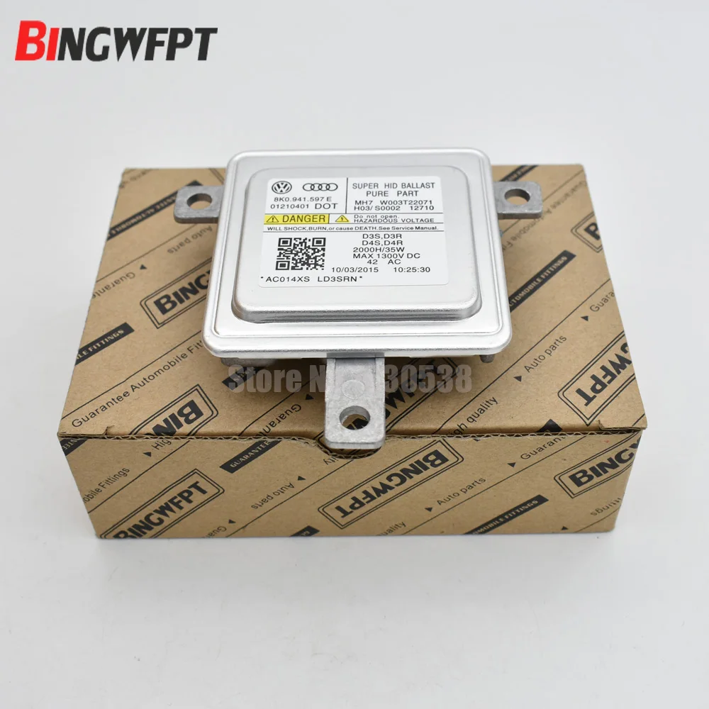 Skoda do Assento 8k0941597ew003t22071 para Audi q3 para vw D4r Xenon Lastro a1 a3 a4 a5 a6 a7 a8 cc New Oem D3s D3r D4s 10 A4 A5 A6 A7 A8 Q3 para VW Skoda Do Assento CC