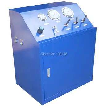 

Free shippingModel:WS-GBD25 200 Bar double acting Pneumatic pressure testing equipment for valves ,pipelines ,test bench