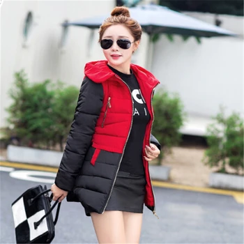 

New 2020 Women Parkas For Winter Jacket Women Warm Casual Winter-Clothing Parka Female Long Elegant Coat Women Clothing CC288