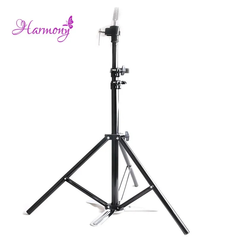 1pcs Salon Adjustable Tripod Stand Hairdressing Training Wig Mannequin Head Holder Clamp Hair Styling Practice Accessory Tools 1pcs Salon Adjustable Tripod Stand Hairdressing Training Wig Mannequin Head Holder Clamp Hair Styling Practice Accessory Tools