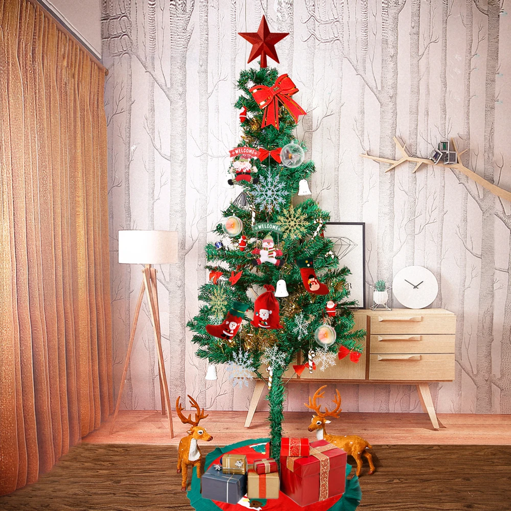 

Christmas Tree Pentagon Christmas Tree with Christmas Gifts Festival Supplies #30