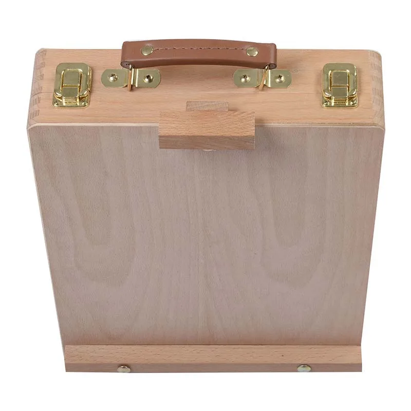 Мольберт ремесло с интегрированной деревянной коробкой искусство Рисование картина стол коробка