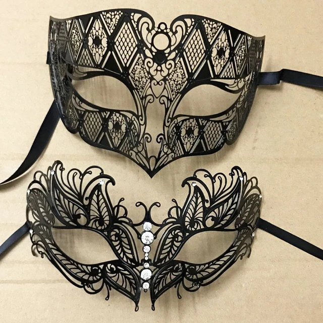 Masquerade Masquerade - Máscara veneciana de corte láser para hombres