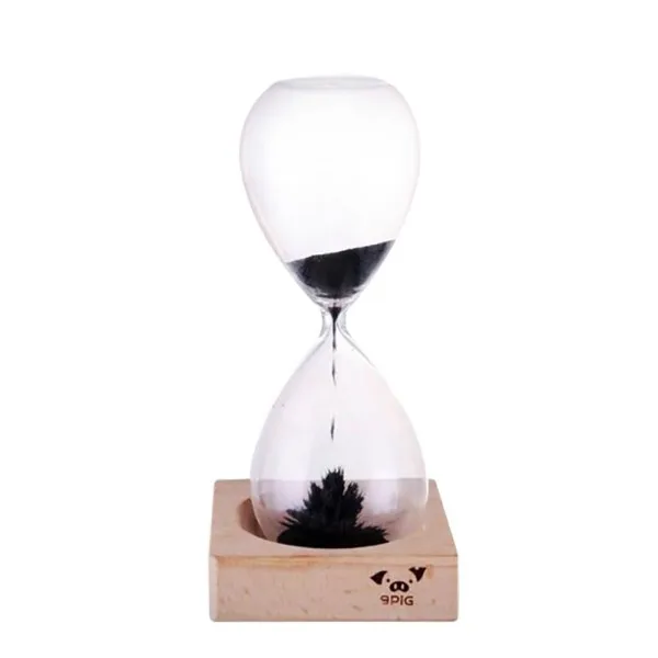 Магнитный таймер песочные часы настольные украшения дома Железный наполнитель подарок часы творческий для гостиная офисный Декор