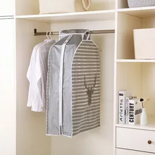 Печатный чехол для одежды для защиты от пыли подвесной пылезащитный чехол сумка для одежды органайзер для одежды Защитный чехол для костюмов пальто