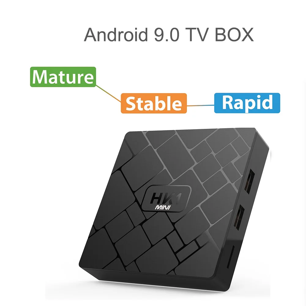 Hk1 Смарт ТВ коробка Android 9 0 RK3229 2G/16G Декодер каналов кабельного телевидения 4K 1080P 3D