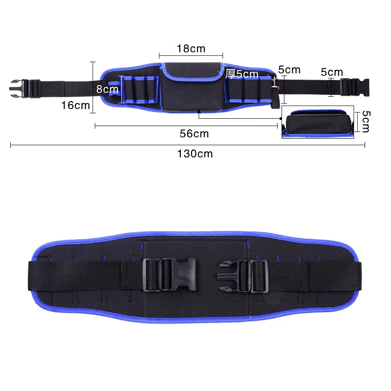 Мульти-мешок Водонепроницаемый Ткань Оксфорд инструмента талии сумка электрика аппаратные средства держатель сумка для инструмента с