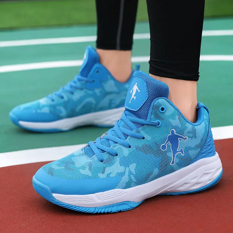 Basketball Shoes For Men Sneakers Basketball Blue Sneakers Basketball Anti-Slipery Basketball Shoes For Man Sneakers Sport Shoes